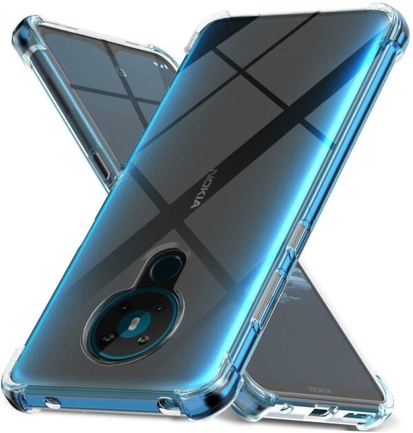 Nokia Smartphones Serie Nokia 1.4 Transparente Handyhülle aus Silikon