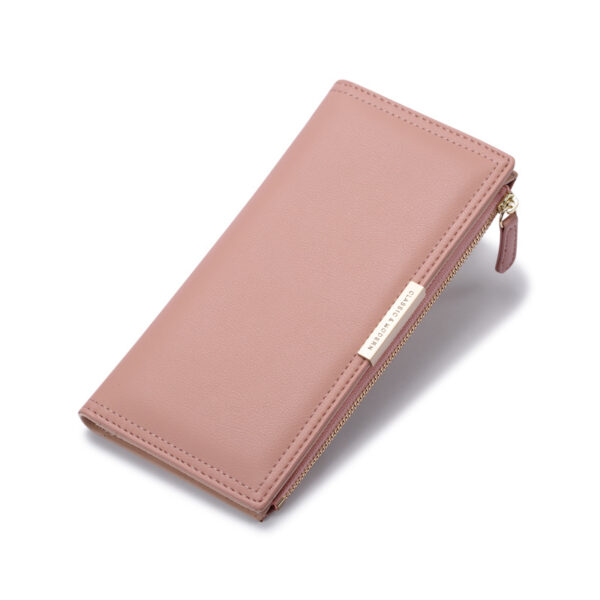 Geldbörsen Und Taschen Mode Einfarbig PU Geldbörse Universal #3314