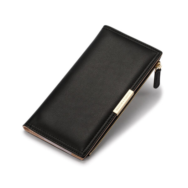 Geldbörsen Und Taschen Mode Einfarbig PU Geldbörse Universal #3314 – Bild 5